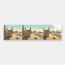 Landing-place for steamers, Altstadt, Dresden, Sax Bumper Stickers