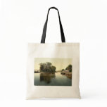 Landing place, Totnes, England magnificent Photoch Canvas Bags