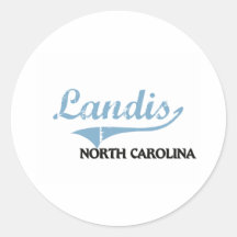Landis North Carolina City Classic Stickers