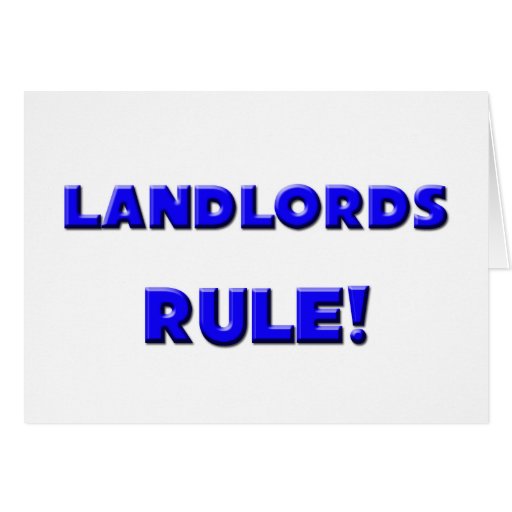 Landlords Rule! Card
