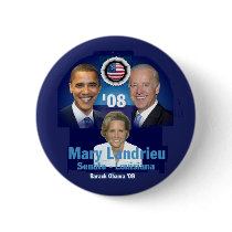 Landrieu LA Button by samappleby Landrieu LA Button