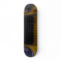landrover series II yellow grille skateboards