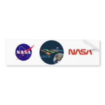 Landsat Data Continuity Mission Program Logo Bumper Stickers
