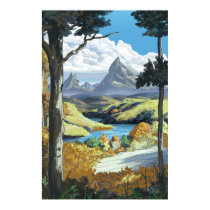 Landscape #1 posters by tadlockart Landscape #1 posters