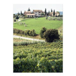 Landscape and farm, Tuscany, Italy Europe Personalized Invite