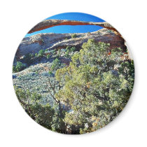 Landscape Arch At Arches National Park magnets by lifesphere Landscape Arch At Arches National Park magnets