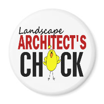 LANDSCAPE ARCHITECT’S CHICK magnets