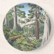 Landscape Art Coaster Old Growth Forest Coasters coasters