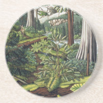 Landscape Art Coaster Old Growth Forest Coasters coasters