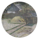 Landscape at Osny - Paul Gauguin (1881) Dinner Plate