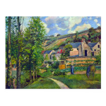 Landscape at Pontoise by Camille Pissarro postcards