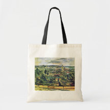 Landscape At The Jas De Bouffan By Paul Cézanne Bag