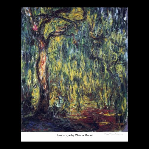 Landscape by Claude Monet Poster