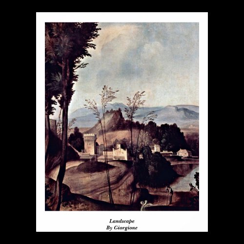 Landscape By Giorgione Posters