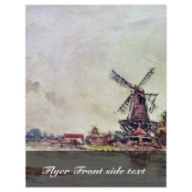 Landscape By Jongkind Johan Barthold (Best Quality Full Color Flyer