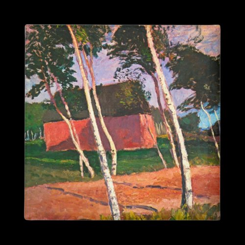 Landscape by Paula Modersohn-Becker Magnet