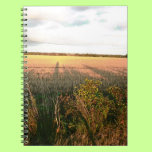 Landscape countryside autumn scenic photo notebook notebooks