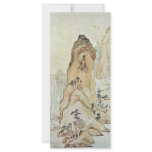Landscape In The Spirit Of Poetry Of Tu Fu By Wen Personalized Rack Card