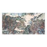 Landscape In The Style Of Chao Meng-Fu By Wang photo cards