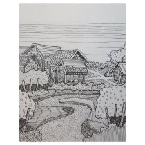 Landscape Inking 3 flyers
