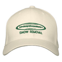 Landscape Innovations Snow Removal Embroidered Hat embroidered hats