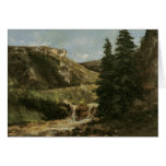 Landscape near Ornans, c.1858 cards