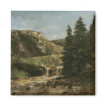 Landscape near Ornans, c.1858 Refrigerator Magnet