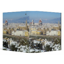 Landscape of Florence from Piazzale 3 Ring Binders