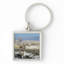 Landscape of Florence from Piazzale Key Chains