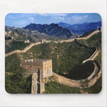 Landscape of Great Wall, Jinshanling, China Mouse Pad