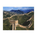 Landscape of Great Wall, Jinshanling, China postcards