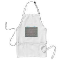 Landscape of Ploughed Field with Rows Pattern Aprons
