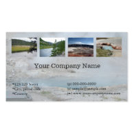 Landscape picture, personal photo professional business cards