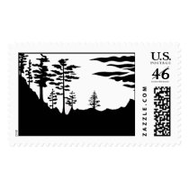 Landscape postage by elonium Landscape postage