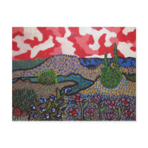 Landscape postcards