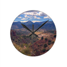 Landscape Round Wallclock