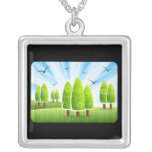 Landscape Scenery Necklace necklaces
