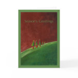 Landscape Seasons Greetings Card