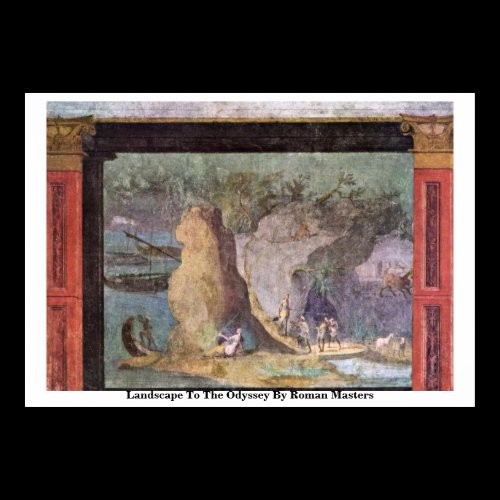 Landscape To The Odyssey By Roman Masters Print