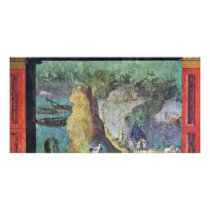 Landscape To The Odyssey By Römischer Meister Um 1 Customized Photo Card
