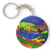 Landscape Vermont F1 Key Chains