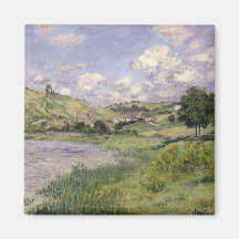 Landscape, Vetheuil, 1879 Magnets