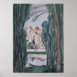 Landscape with a Boat at the Bank Posters