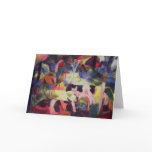 Landscape with Cows and a Camel Card