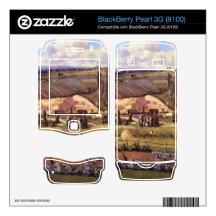 Landscape with Farm Houses by Camille Pissarro BlackBerry Pearl 3G Decal