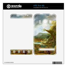Landscape with Obelisk by Rembrandt Decal For The HTC Evo 4G