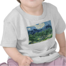 Landscape with Olive Trees, Vincent Van Gogh Tshirt