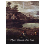 Landscape With Pyramus And Thisbe Detail Personalized Flyer
