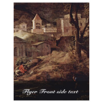 Landscape With Pyramus And Thisbe Detail Full Color Flyer