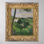 Landscape with red roof or The pine at the Print
